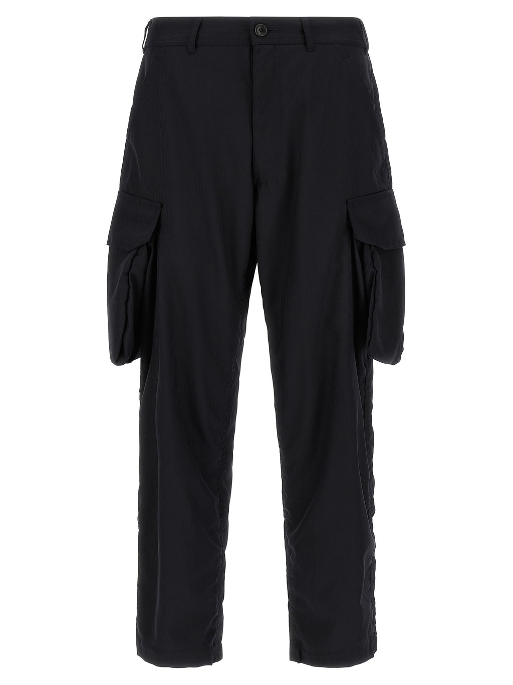 Comme Des Garçons Blue Polyester Cargo Pants