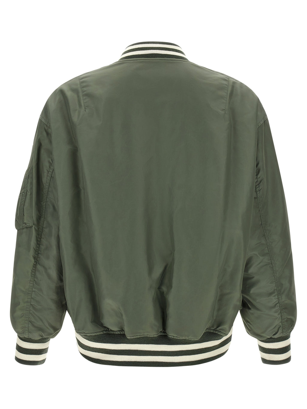 Comme Des Garçons Zweifarbige Nylon-Bomberjacke