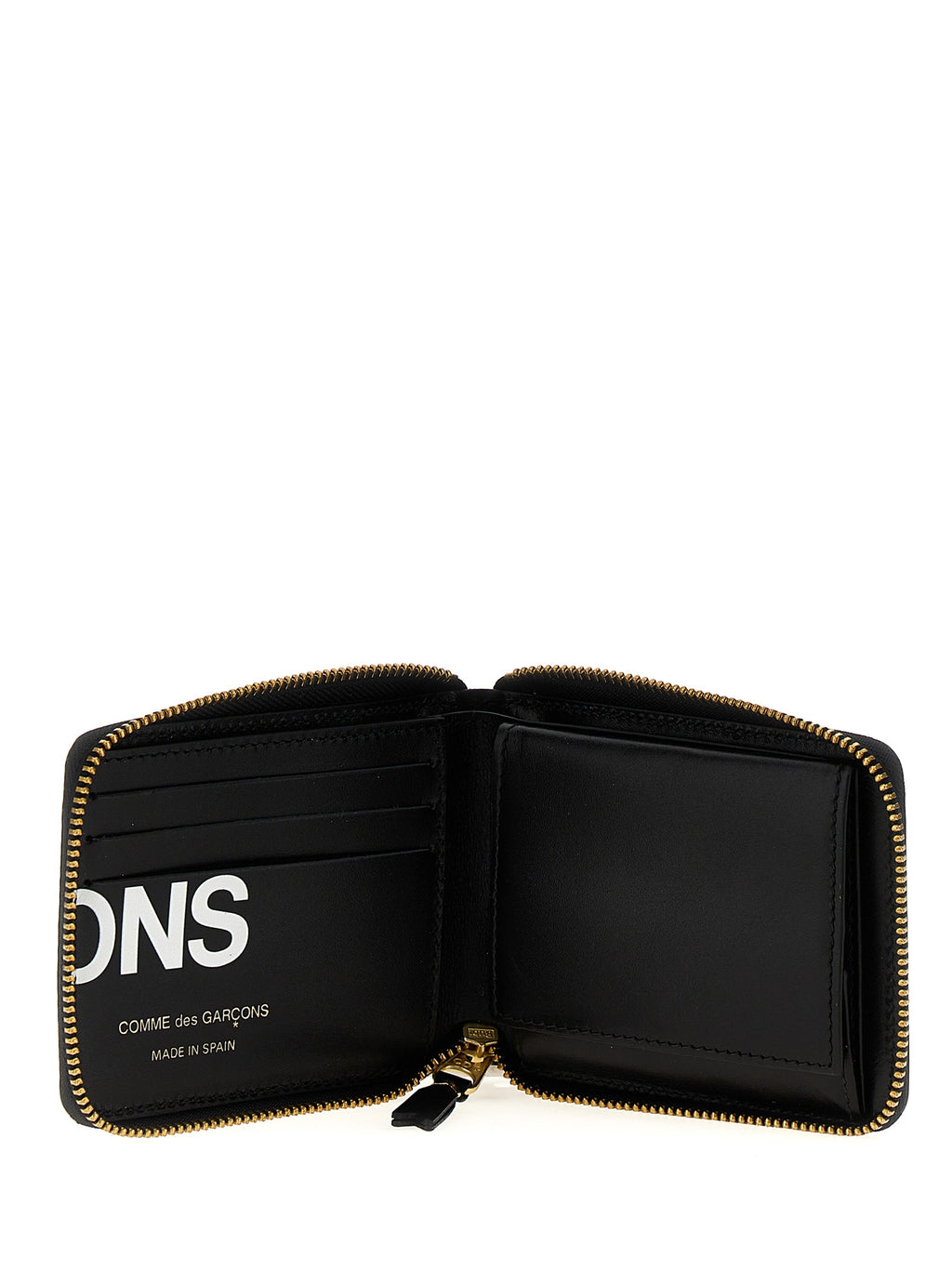 Comme Des Garçons Bicolor Cardholder aus Kalbsleder
