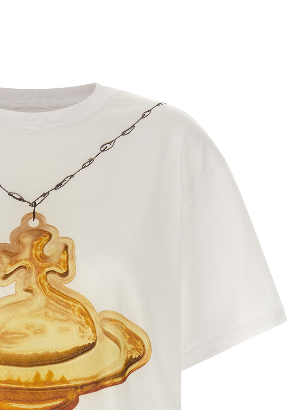 Vivienne Westwood Weißes Baumwoll-T-Shirt