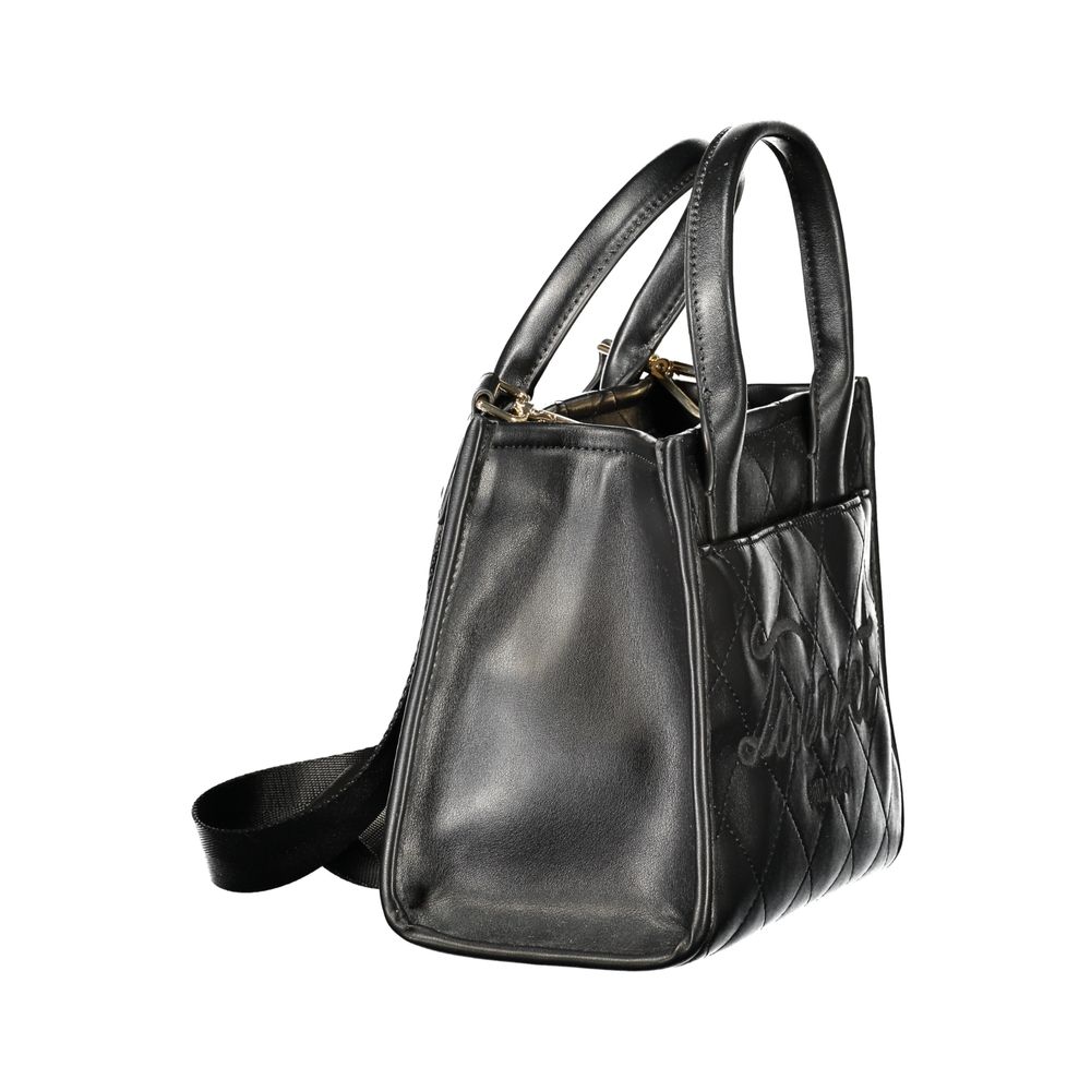 Twinset Schwarze Damenhandtasche aus Polyurethan