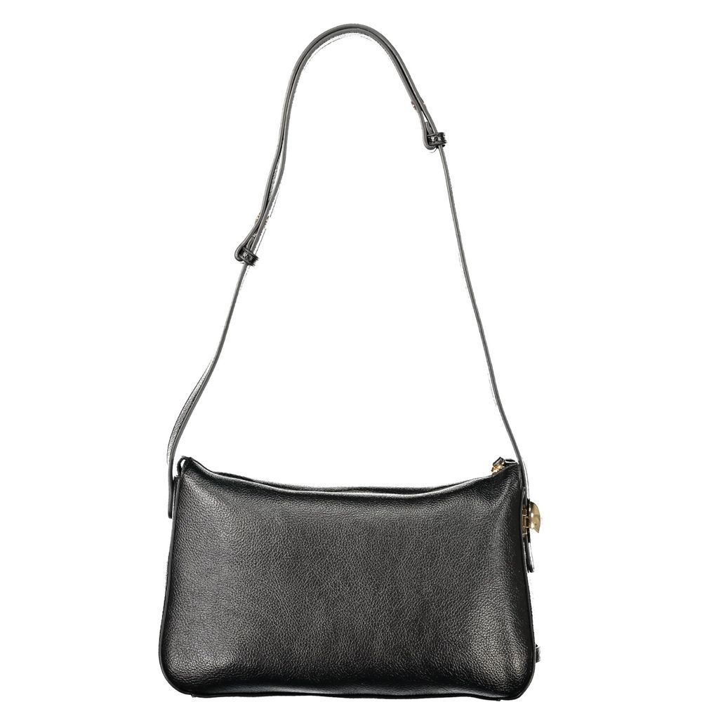 Twinset Schwarze Damenhandtasche aus Polyurethan