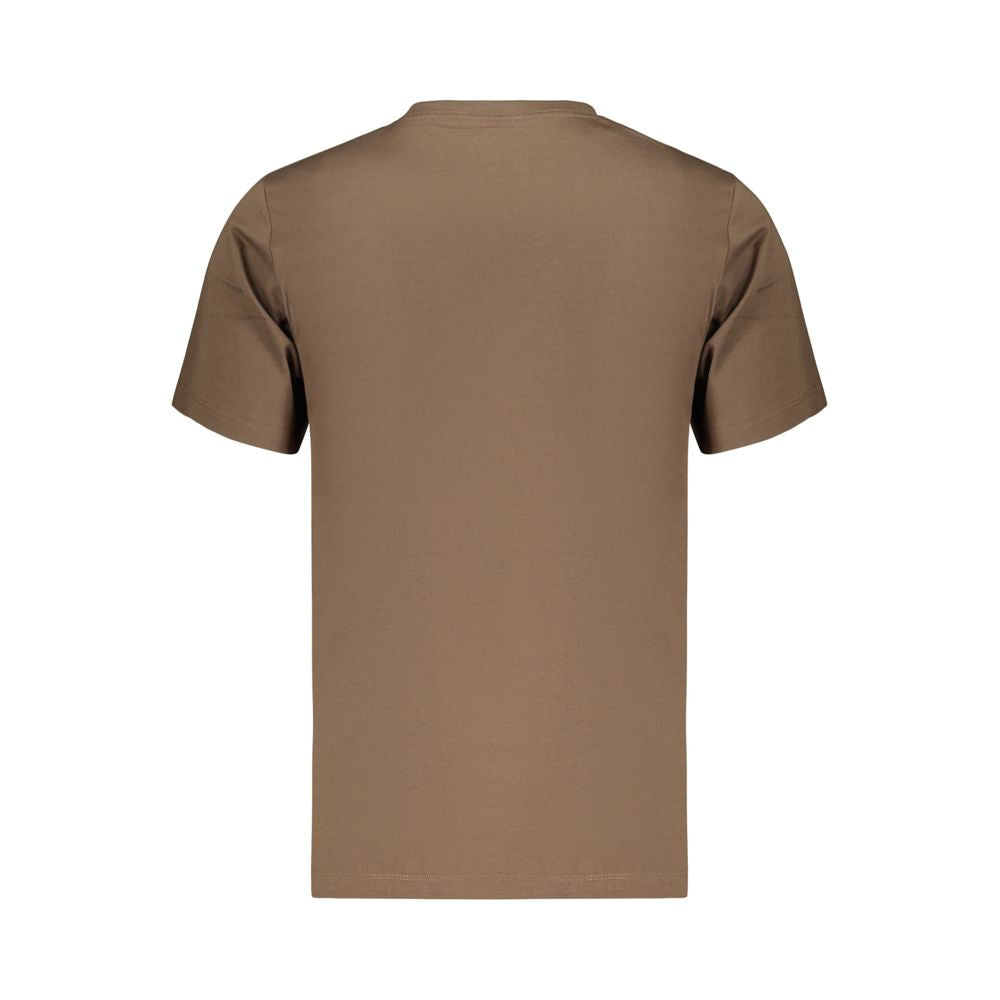 The North Face Braunes Herren-T-Shirt aus Baumwolle
