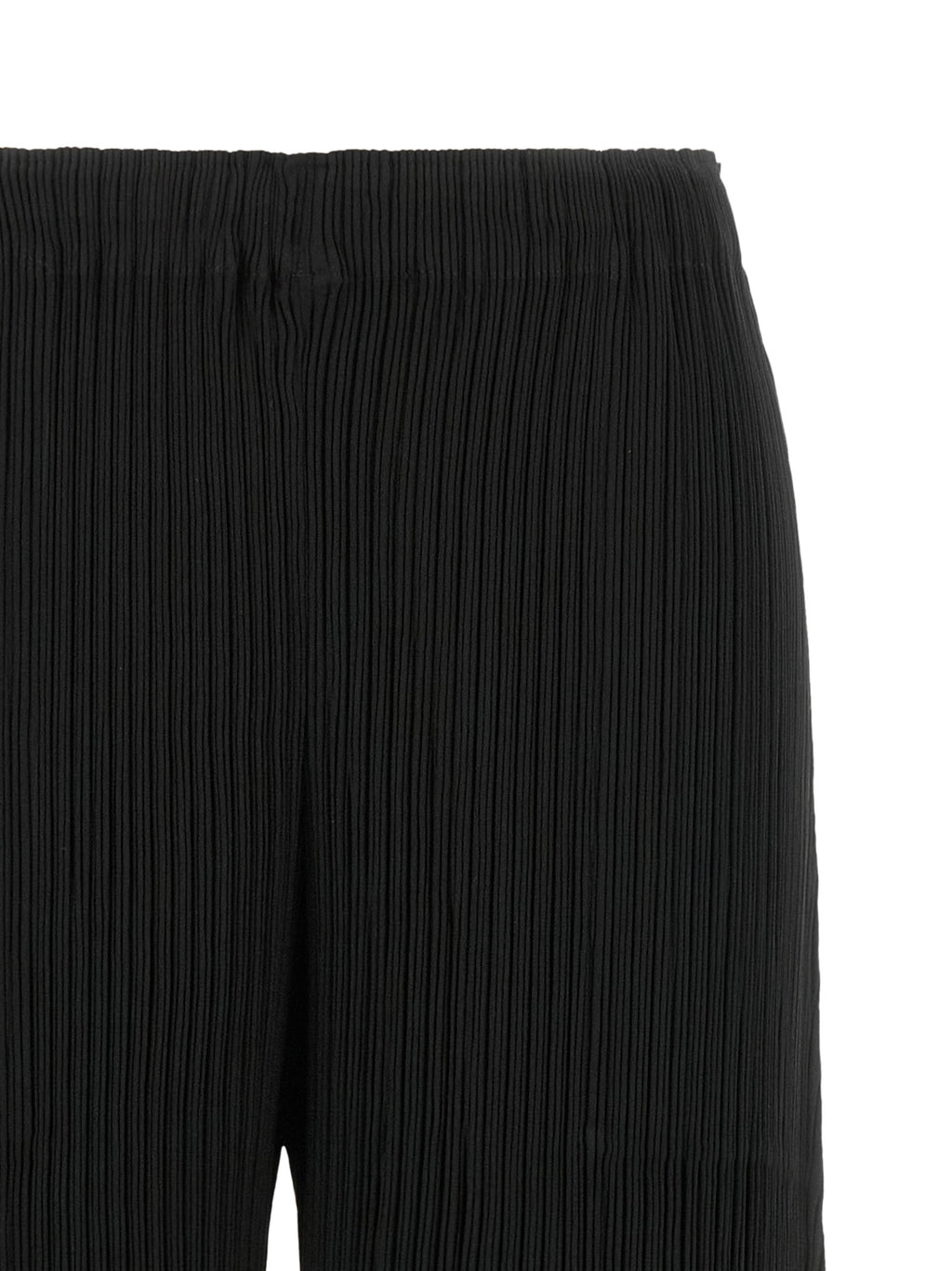Issey Miyake Schwarze Freizeithose aus Polyester