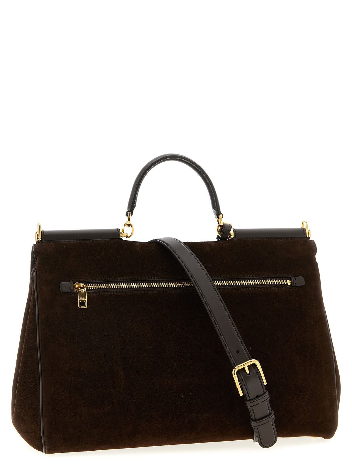 Dolce & Gabbana Braune PVC-Handtasche