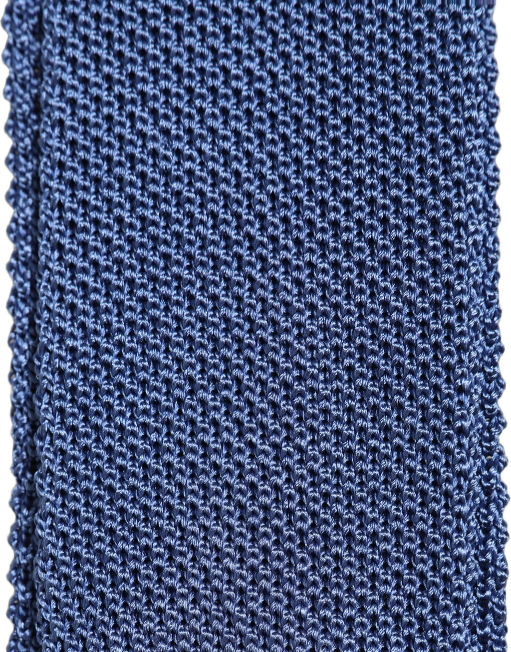 Dolce & Gabbana Men Blue Silk Knitted Skinny Adjustable Tied Necktie Tie