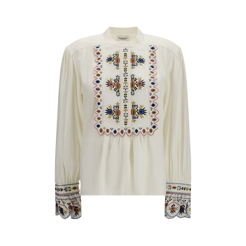 Isabel Marant Étoile White Viscose Blouse