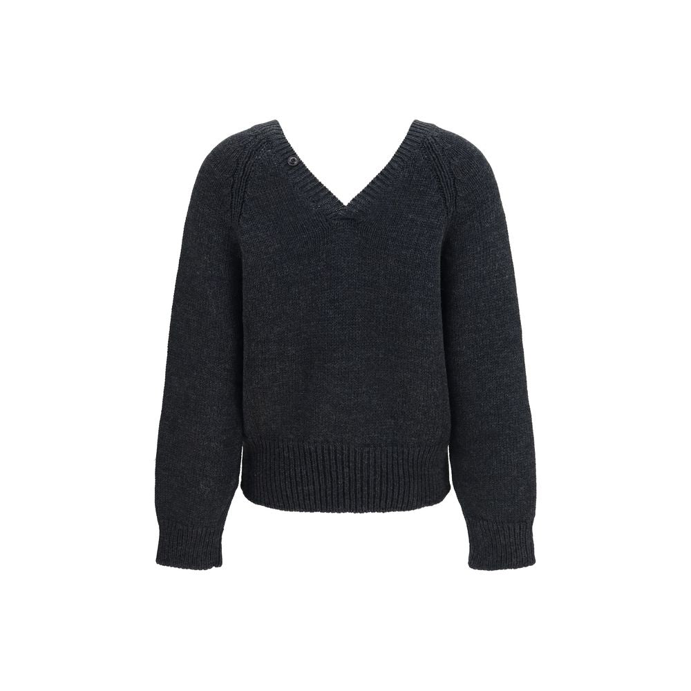 Our Legacy Grauer Woll-Oves-Aries-Cardigan