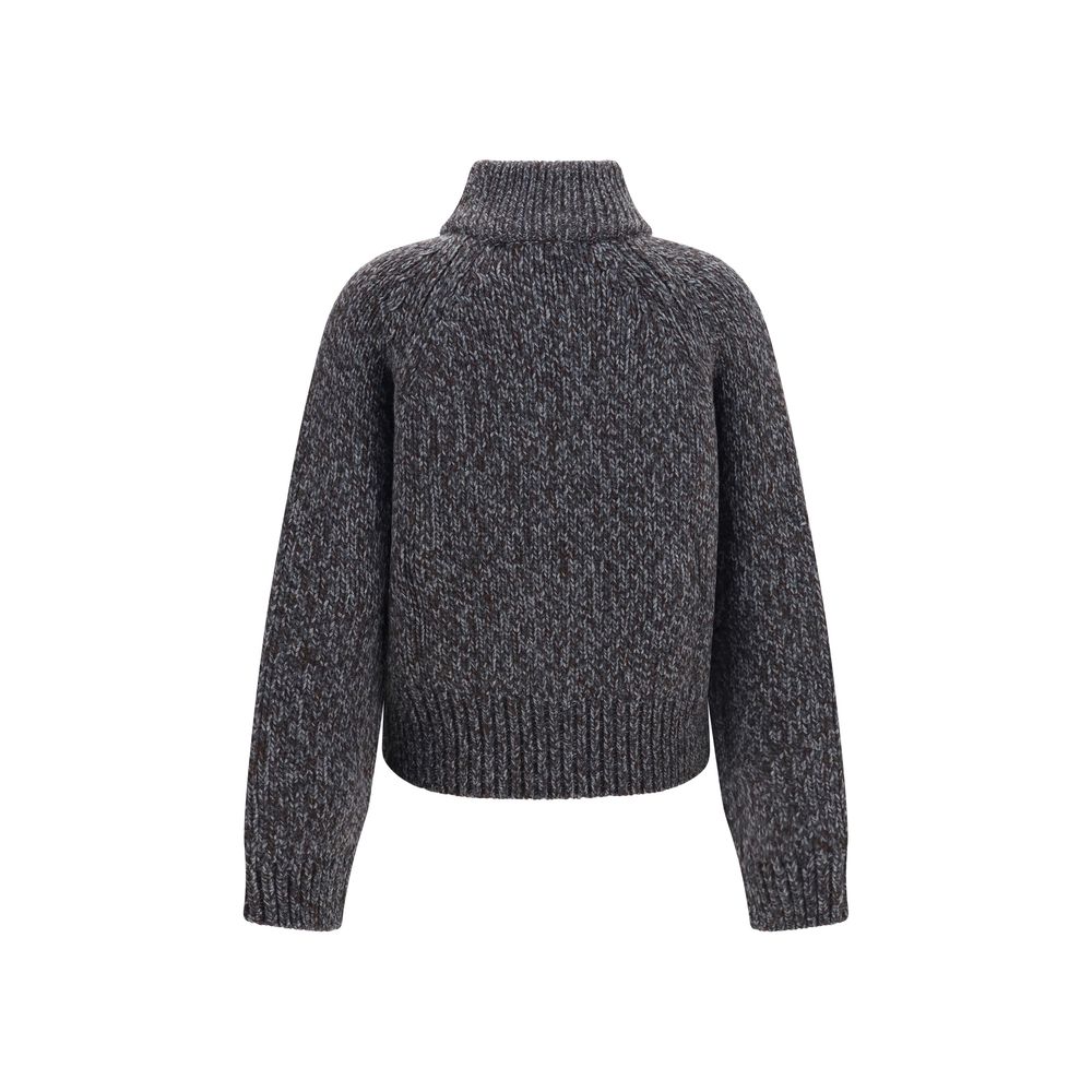 Our Legacy Graue Woll-Oves-Aries-Strickjacke