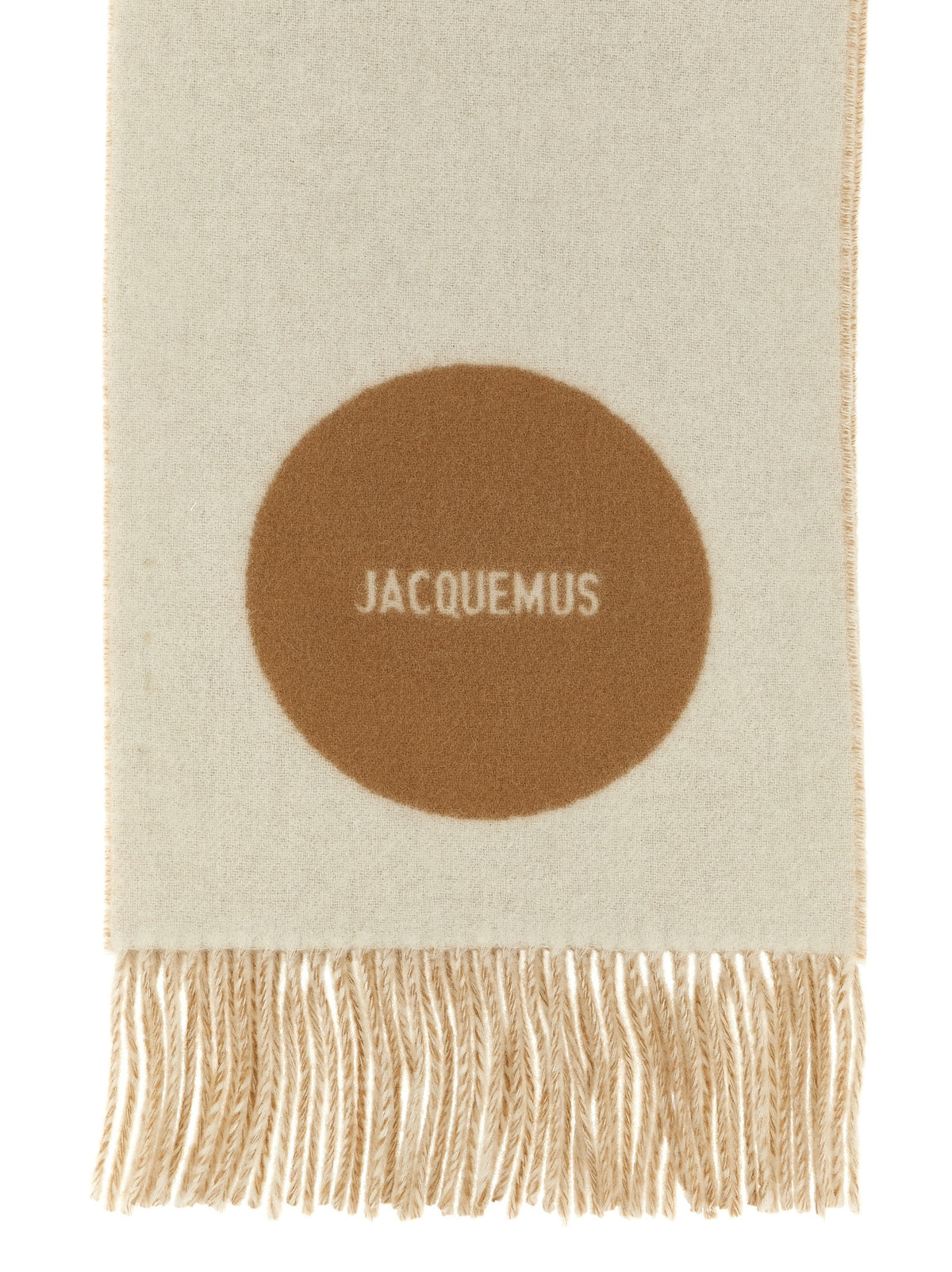 Jacquemus Foulard aus beiger Schurwolle