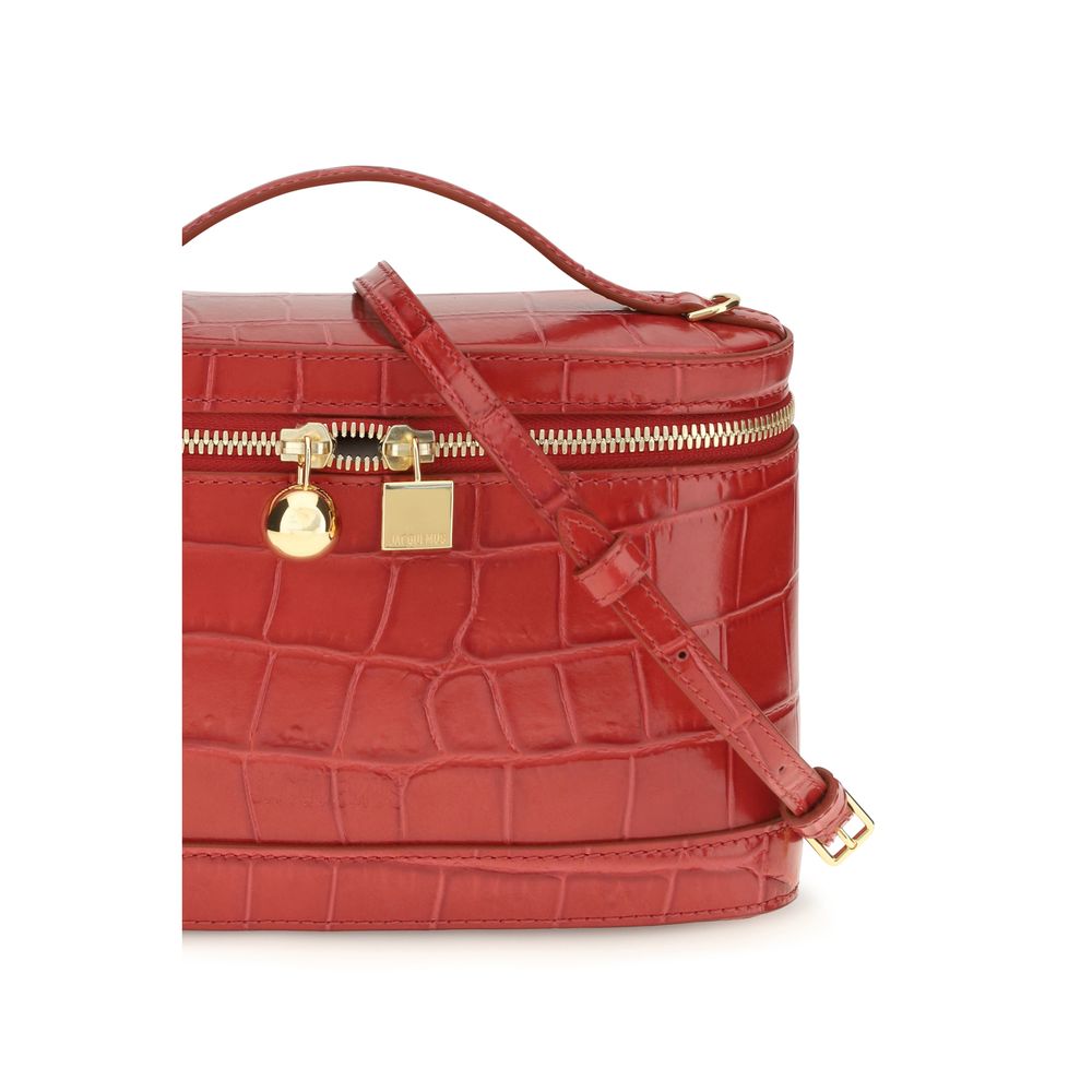 Jacquemus Rote Kalbslederhandtasche Bos Taurus