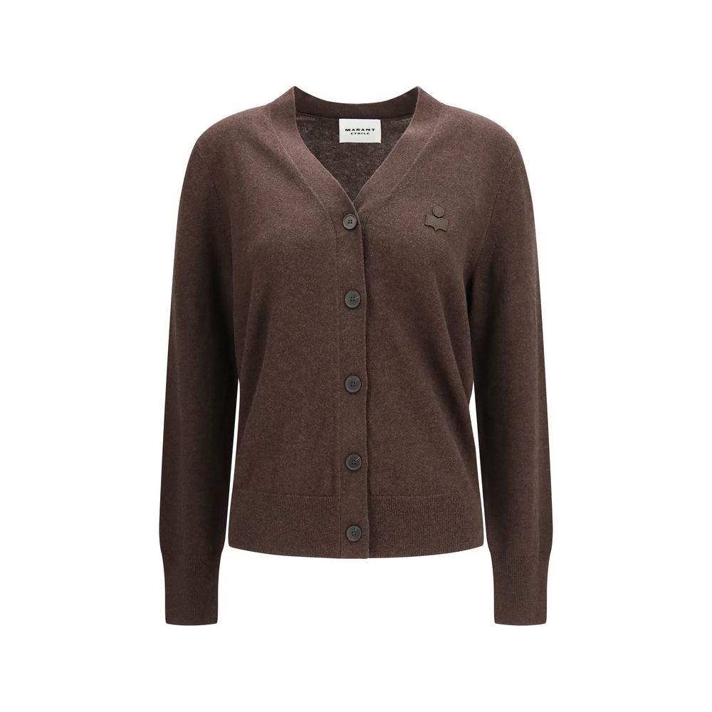 Isabel Marant Étoile Brauner Baumwoll-Cardigan
