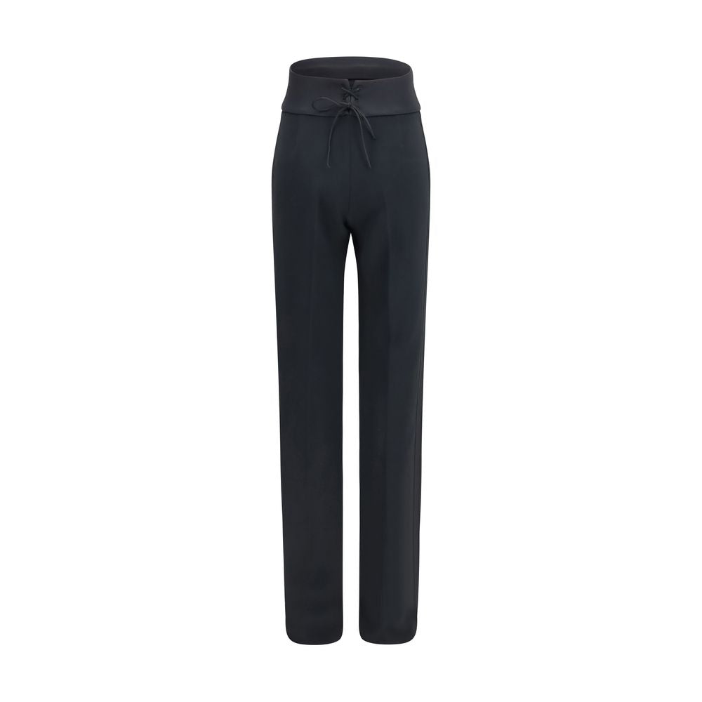 Ermanno Scervino Schwarze Freizeithose aus Viskose