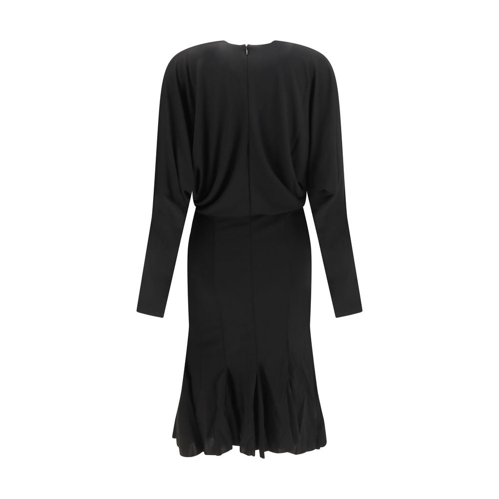 Jacquemus Schwarzes Freizeitkleid aus Azetat