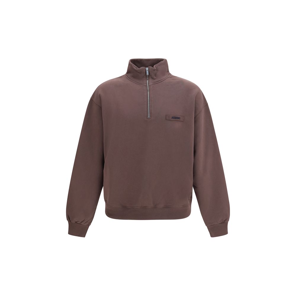 Jacquemus Braunes Baumwoll-Sweatshirt