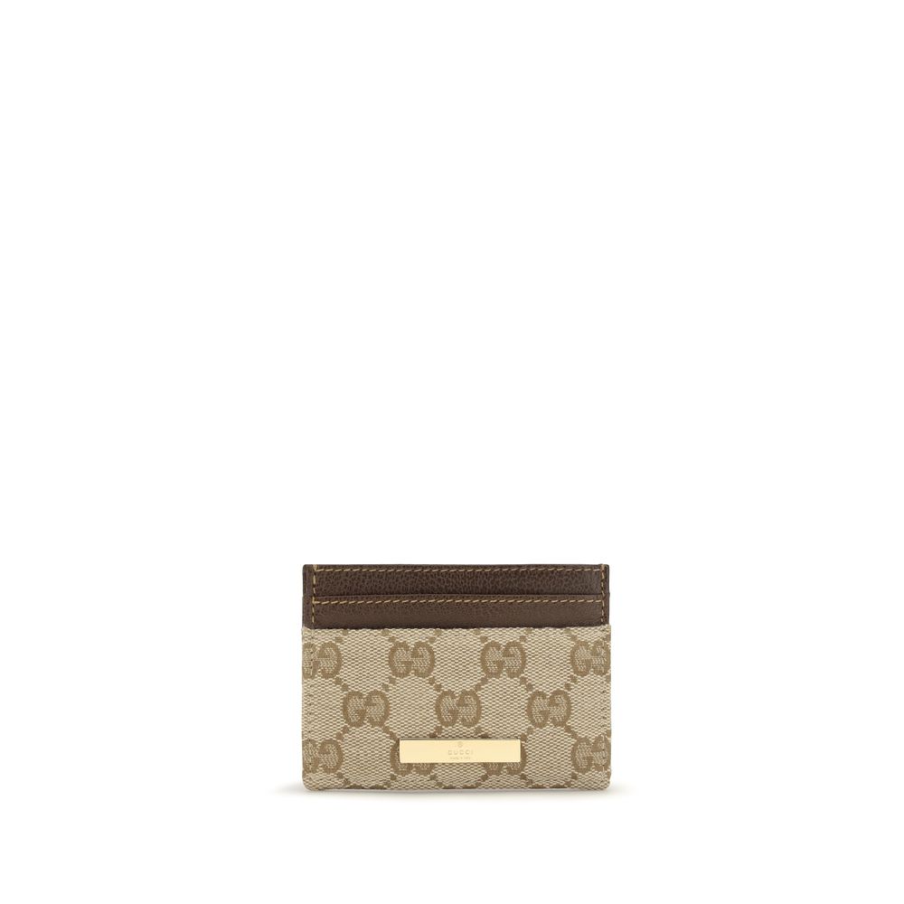 Gucci Geldbörse aus beigem Stoff