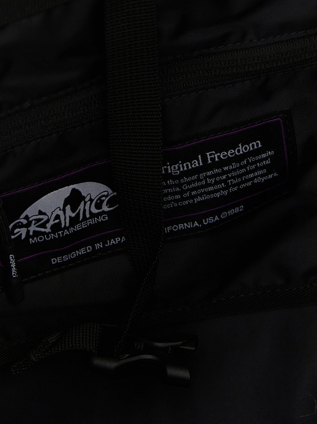 Gramicci Schwarze Nylon-Tragetasche