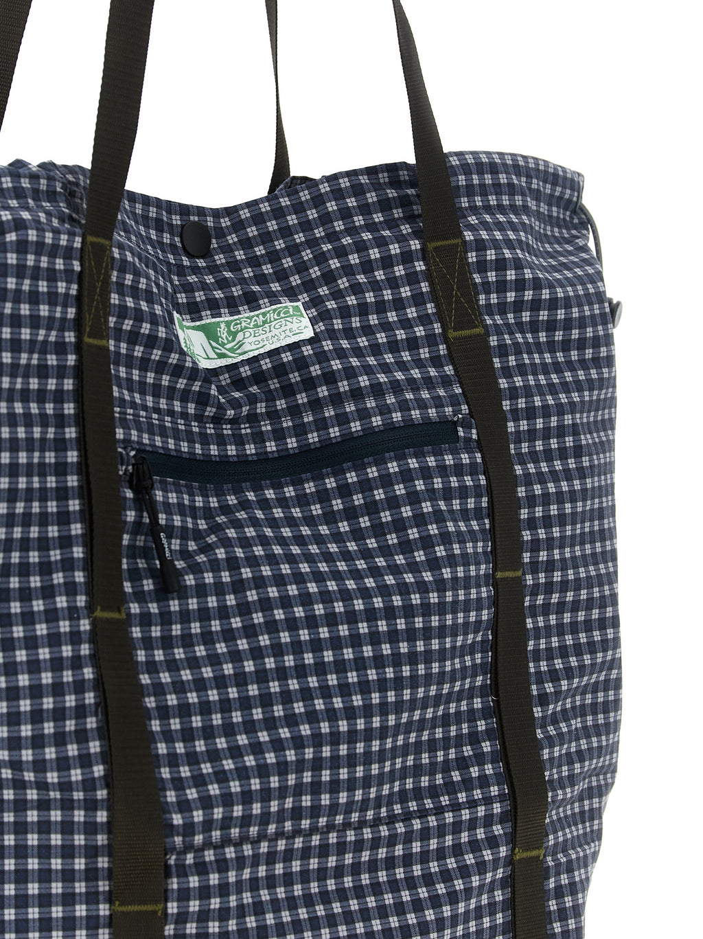 Gramicci Blaue Nylon-Einkaufstasche