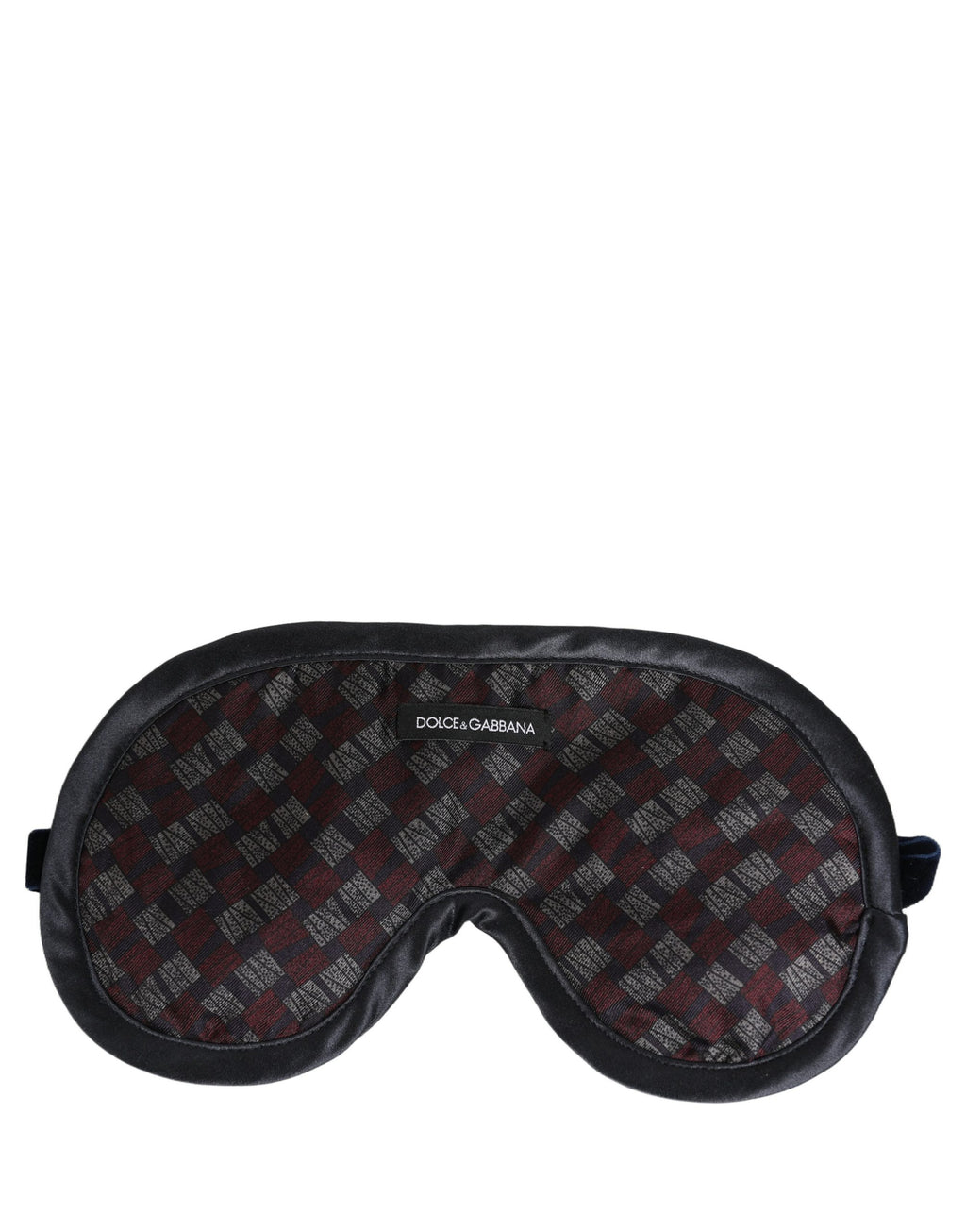 Dolce & Gabbana Multicolor Patterned Cotton Blend Sleep Mask