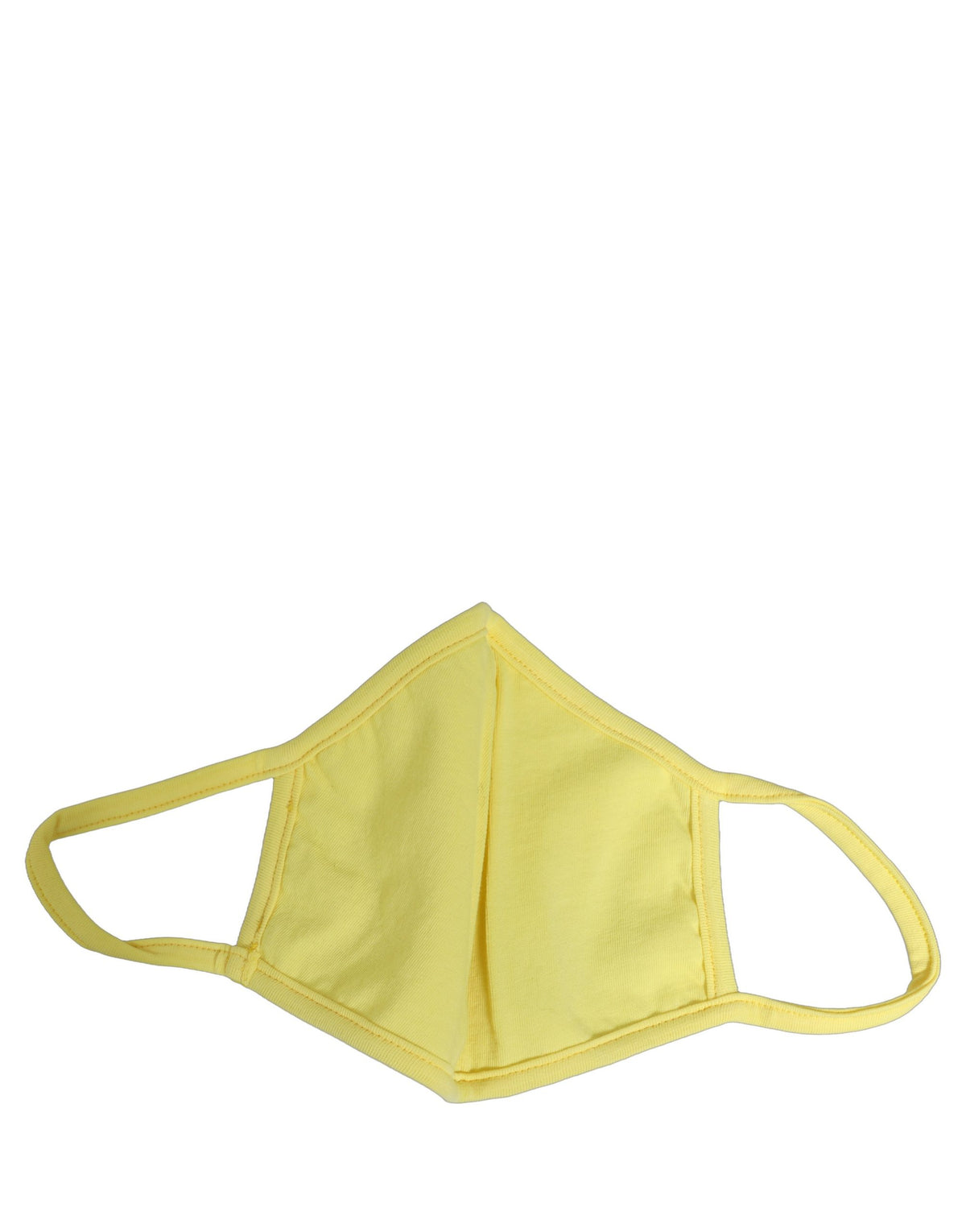 Dolce & Gabbana Gelb Polyester DG CASA Logo Elastischer Ohrriemen Gesichtsmaske