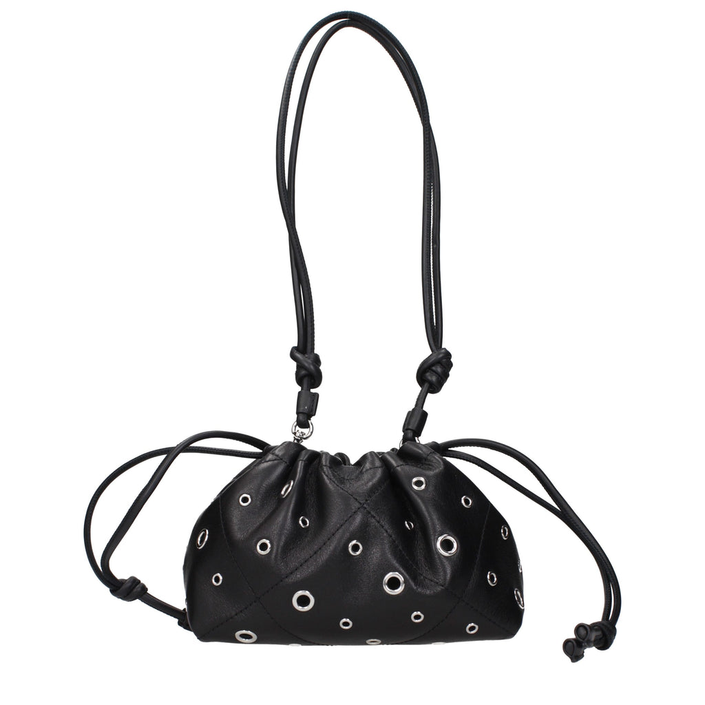 Tory Burch Umhängetasche aus schwarzem Leder