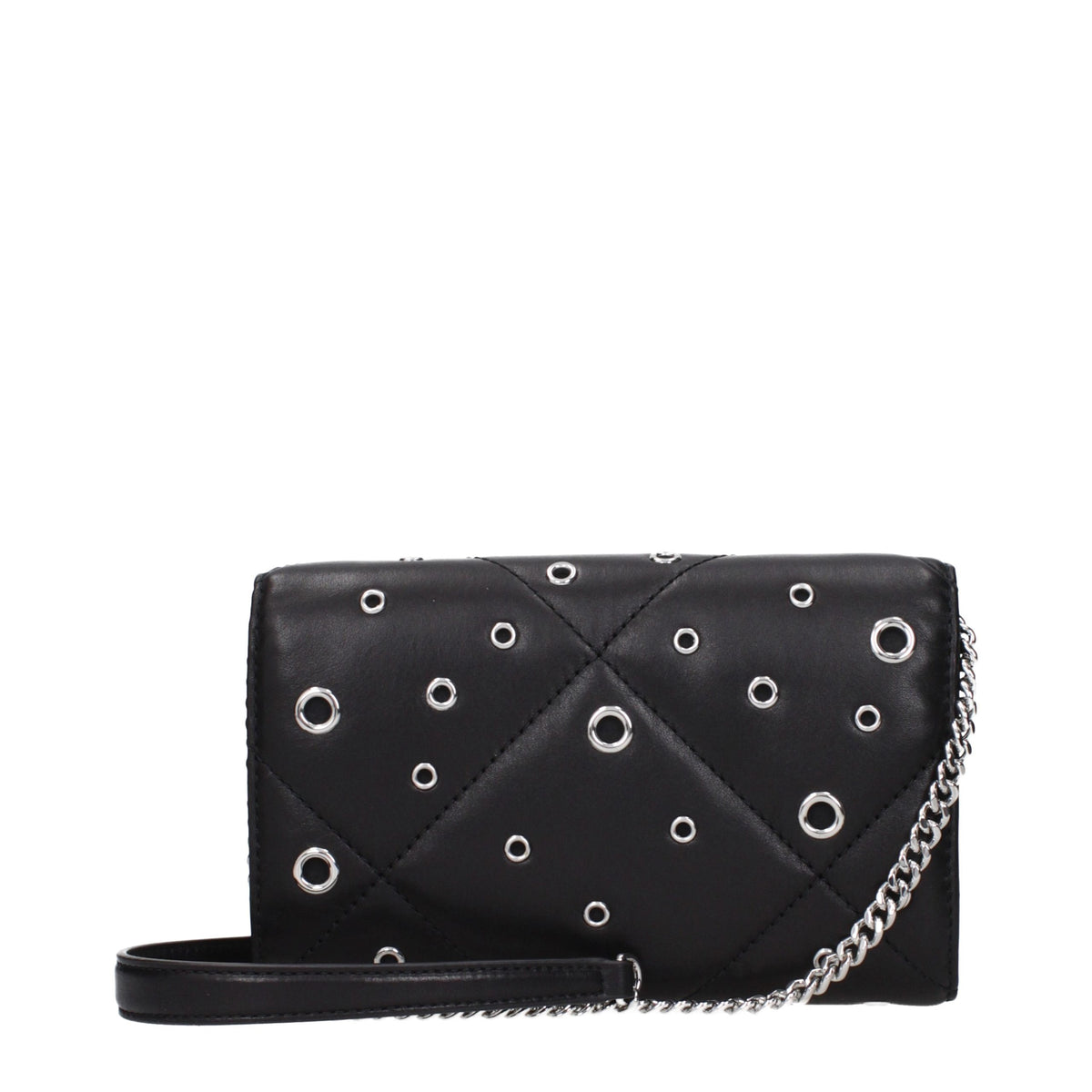 Tory Burch Clutchtasche aus schwarzem Leder
