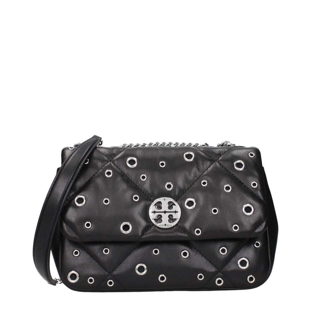 Tory Burch Umhängetasche aus schwarzem Leder