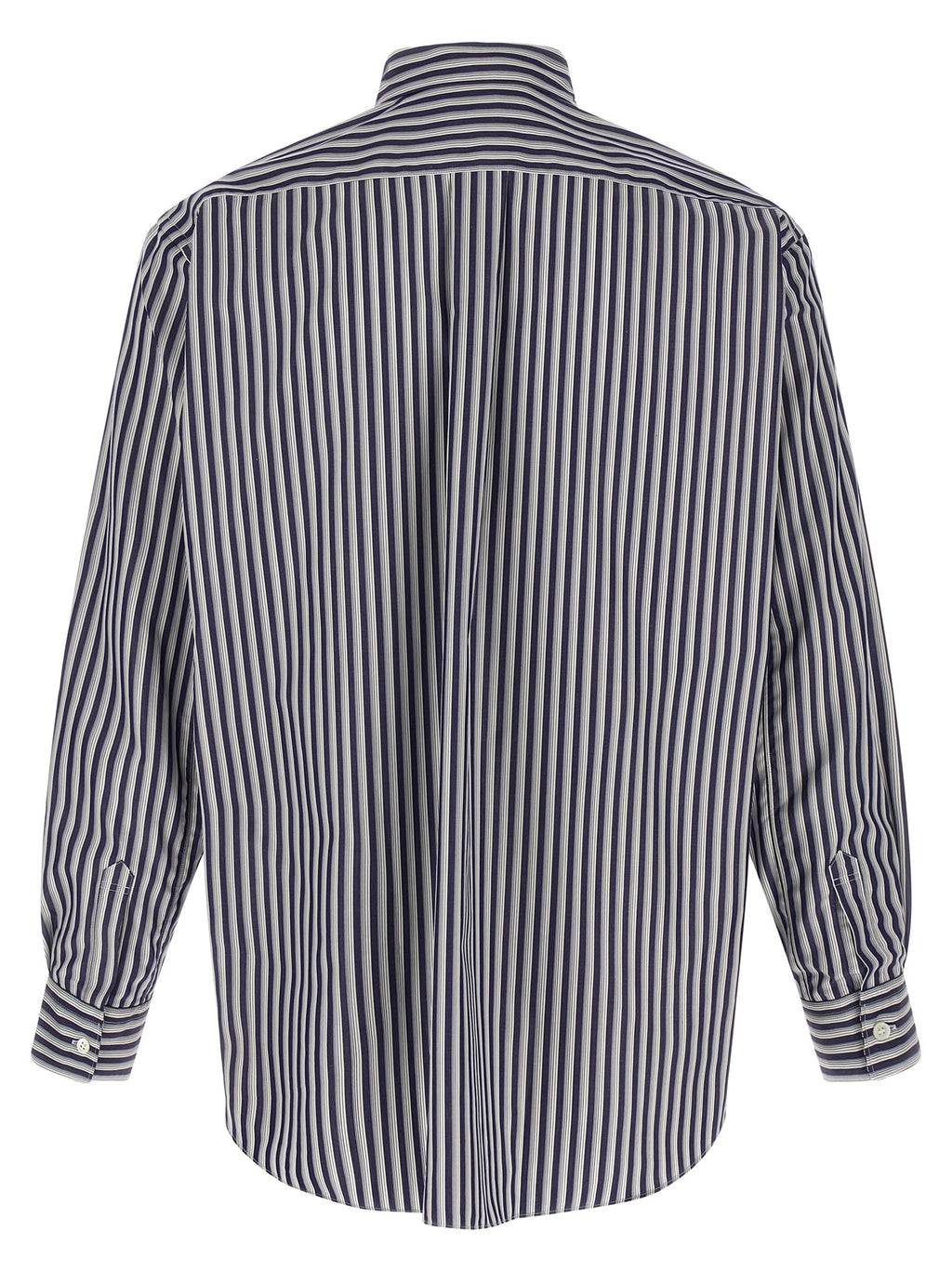 Comme Des Garçons blaue Baumwollbluse