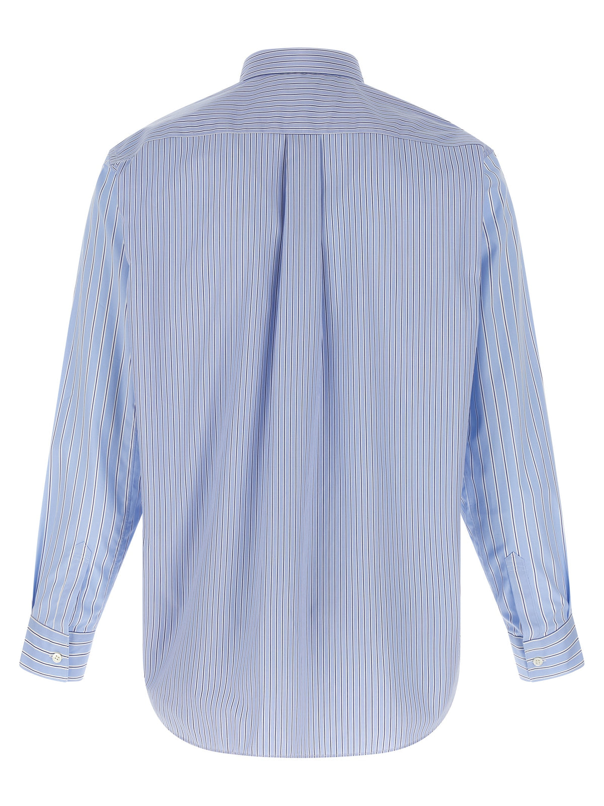 Comme Des Garçons blaue Baumwollbluse