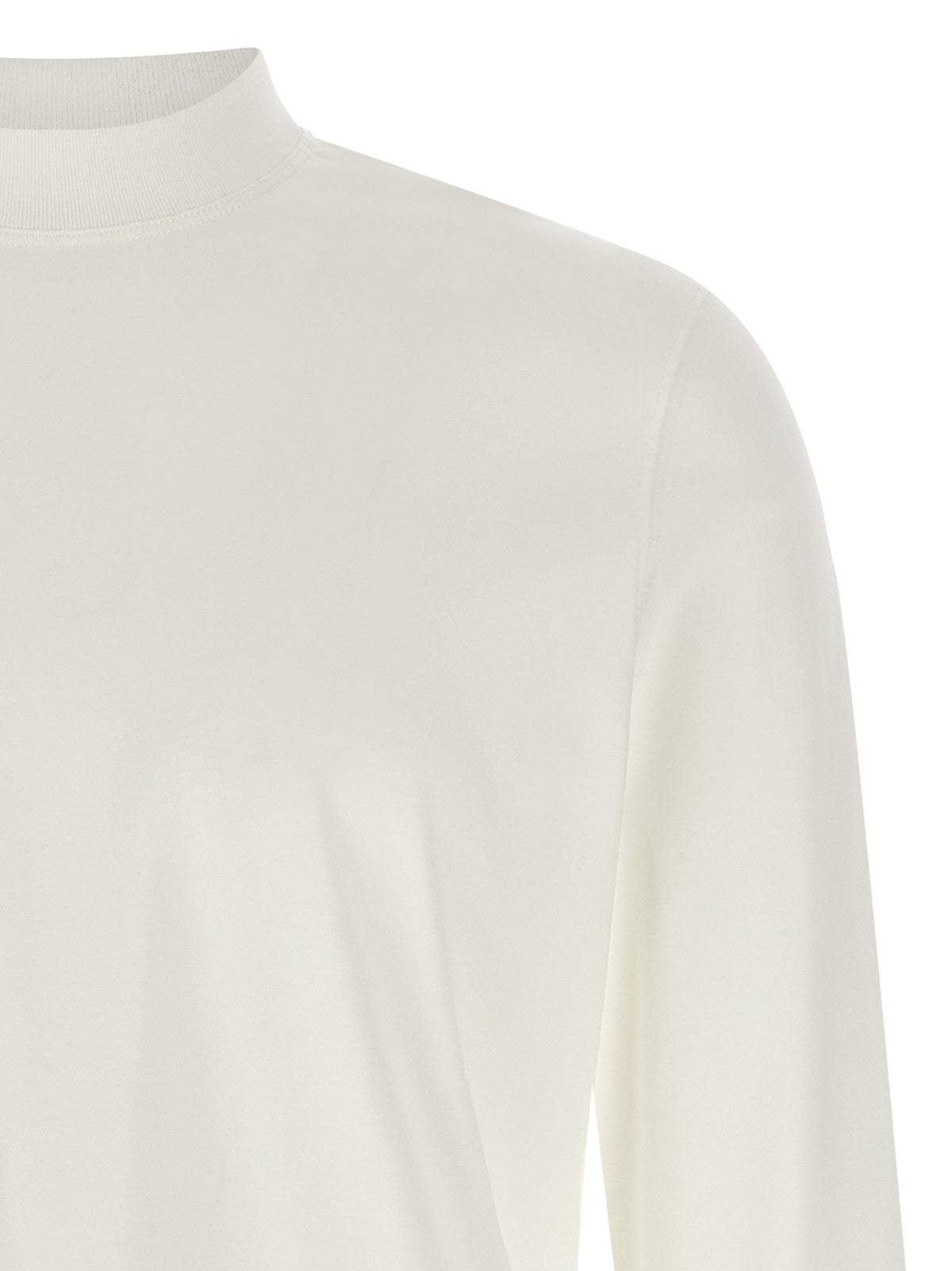 T-shirt en coton blanc Brunello Cucinelli