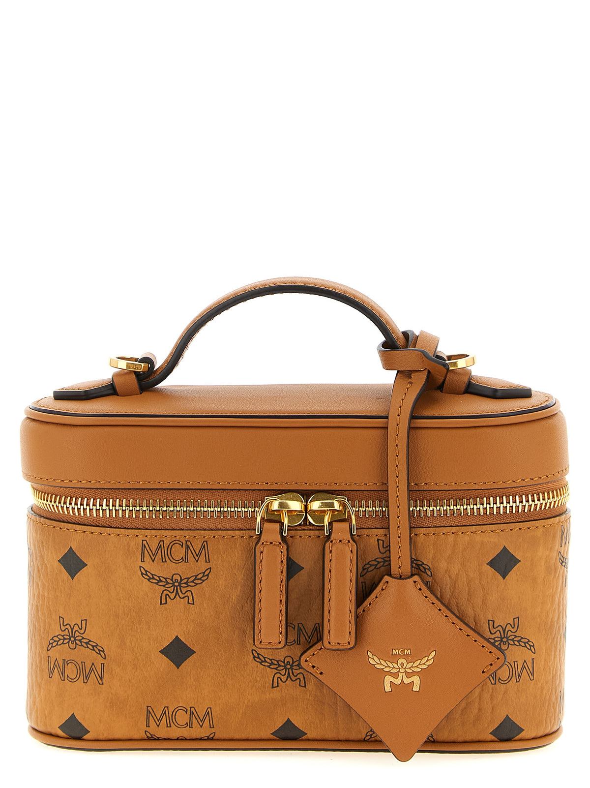 MCM Braune Handtasche aus Polyethylen