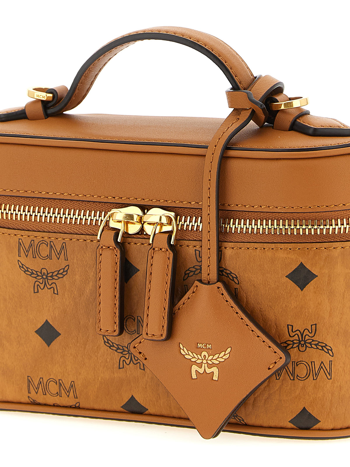MCM Braune Handtasche aus Polyethylen