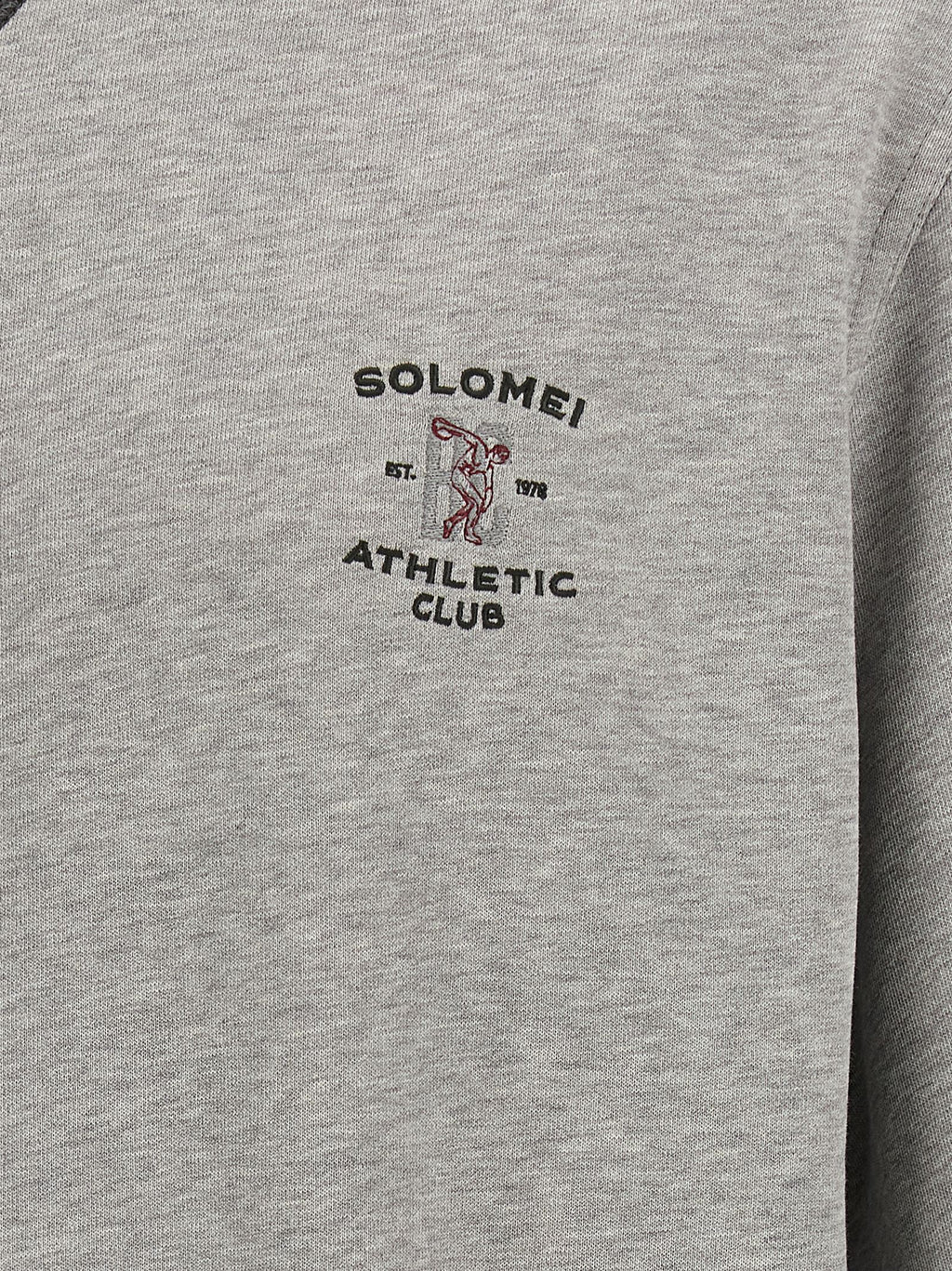 Brunello Cucinelli Grau Baumwoll-Sweatshirt