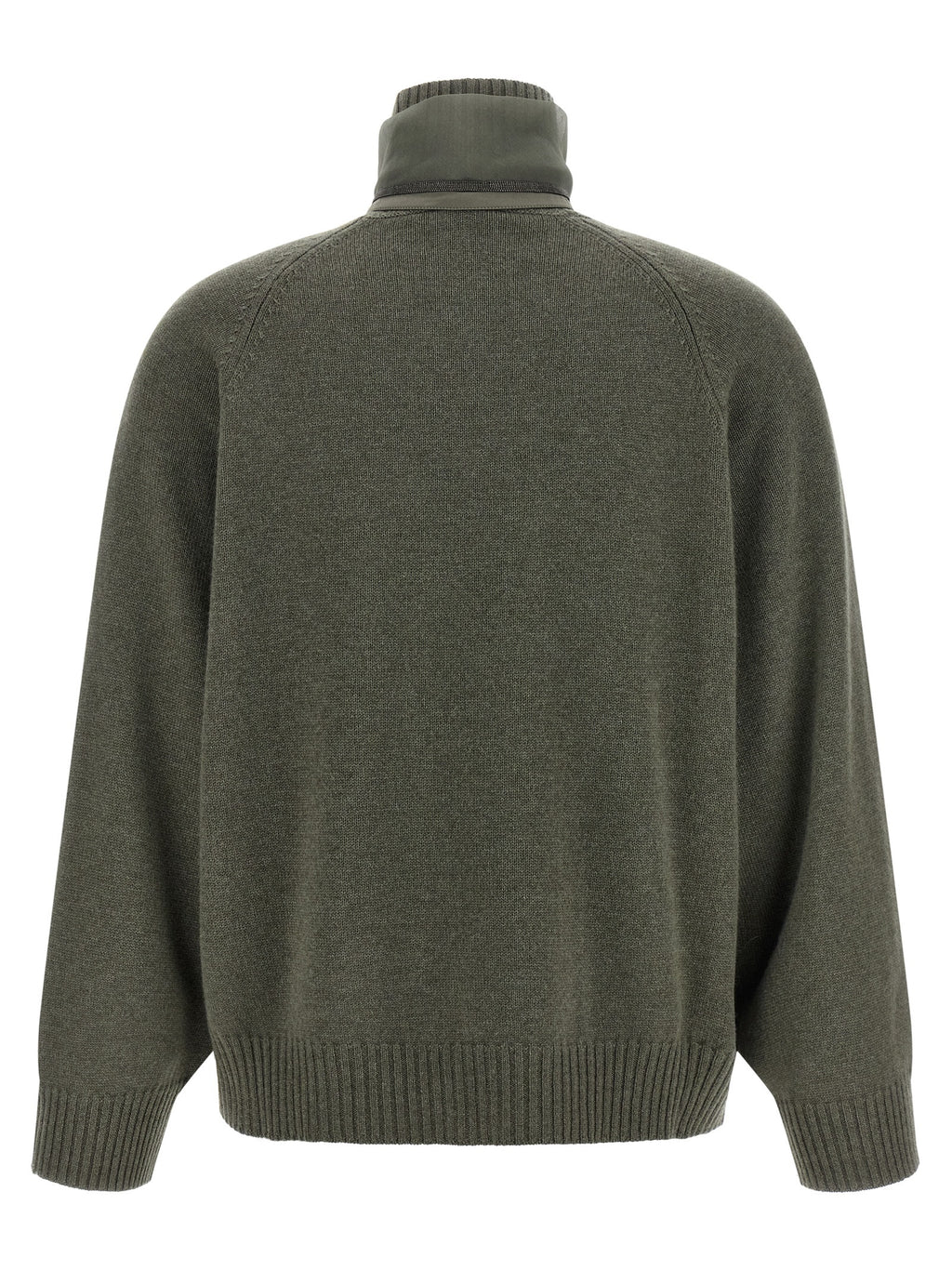 Brunello Cucinelli Bicolor Cashmere Cardigan