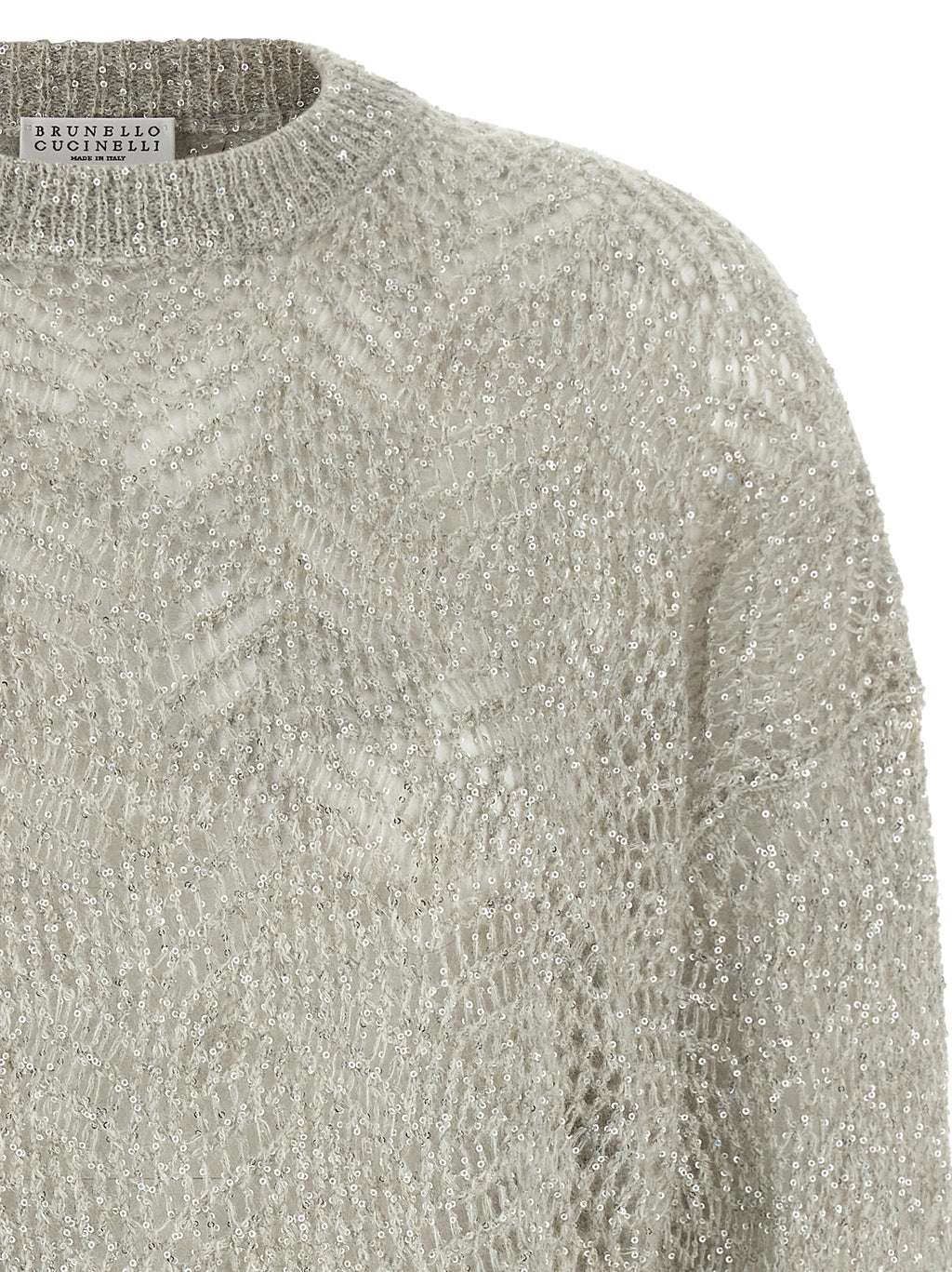 Brunello Cucinelli Grau Polyamid-Cardigan