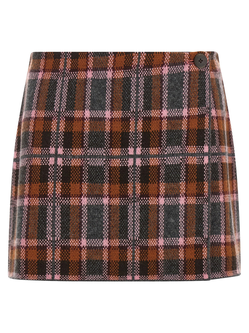 Guest in Residence Brown Wool Long Skirt
