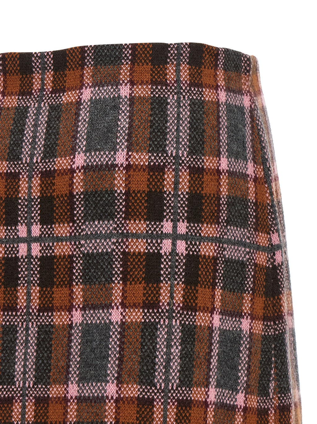 Guest in Residence Brown Wool Long Skirt