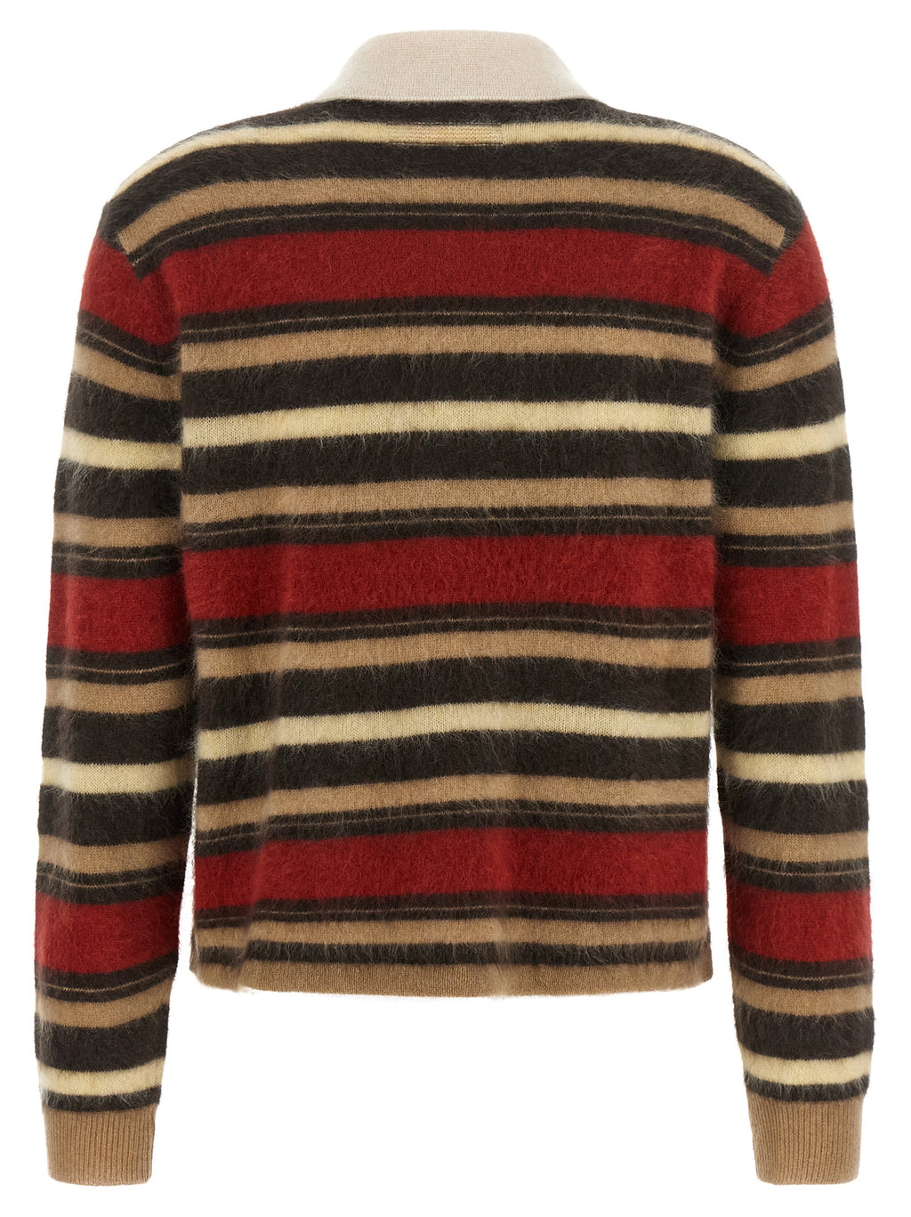 Guest in Residence Mehrfarbiges Kaschmir-Polo-Shirt