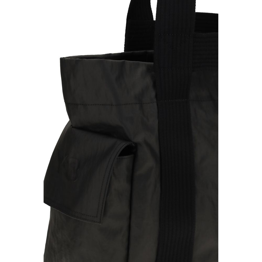 Y-3 Schwarze Umhängetasche aus Polyamid