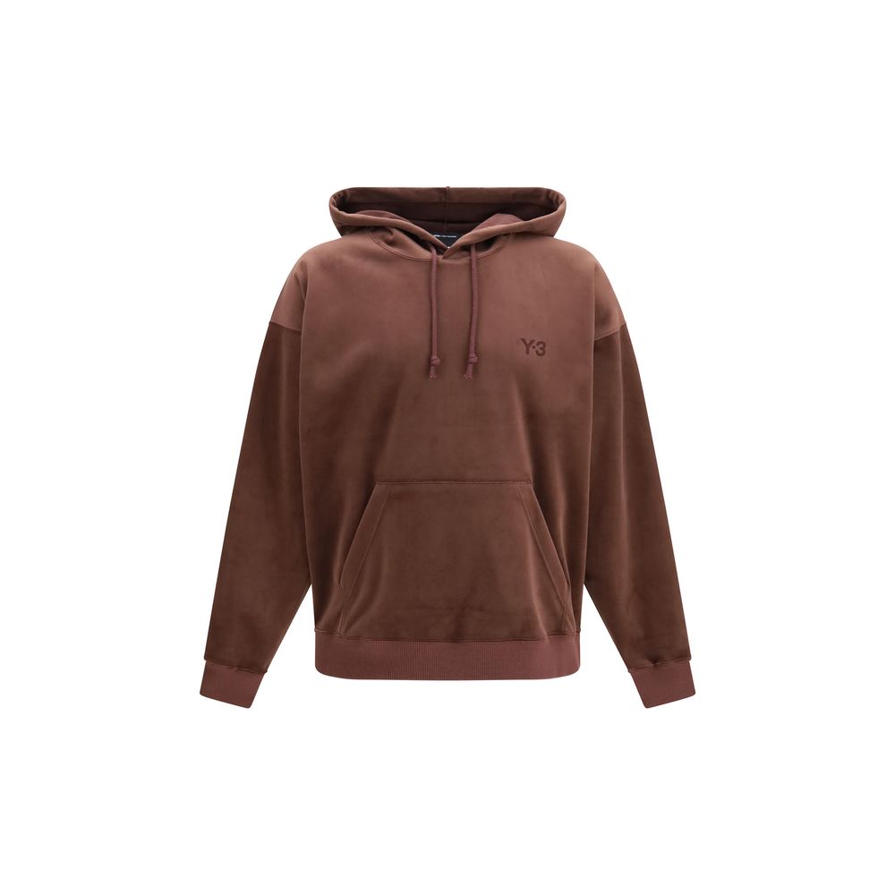 Y-3 Bordeaux Sweatshirt aus recyceltem Polyester