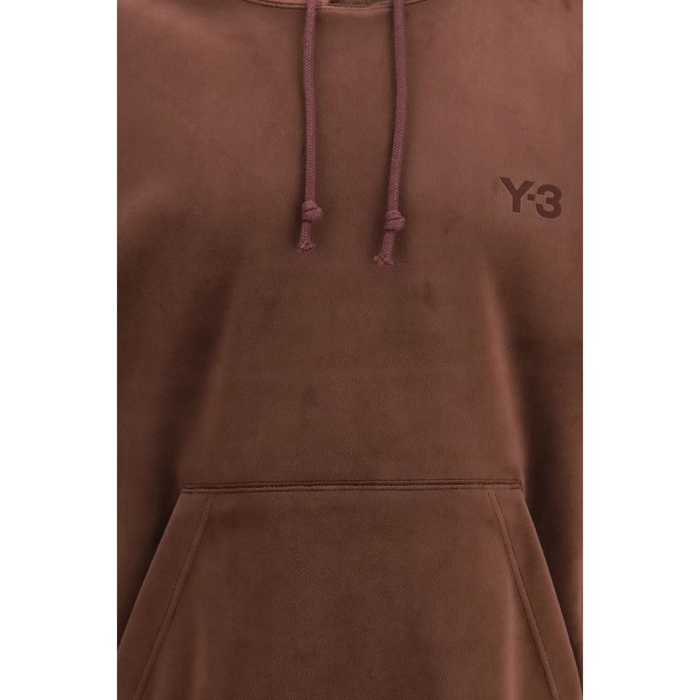 Y-3 Bordeaux Sweatshirt aus recyceltem Polyester