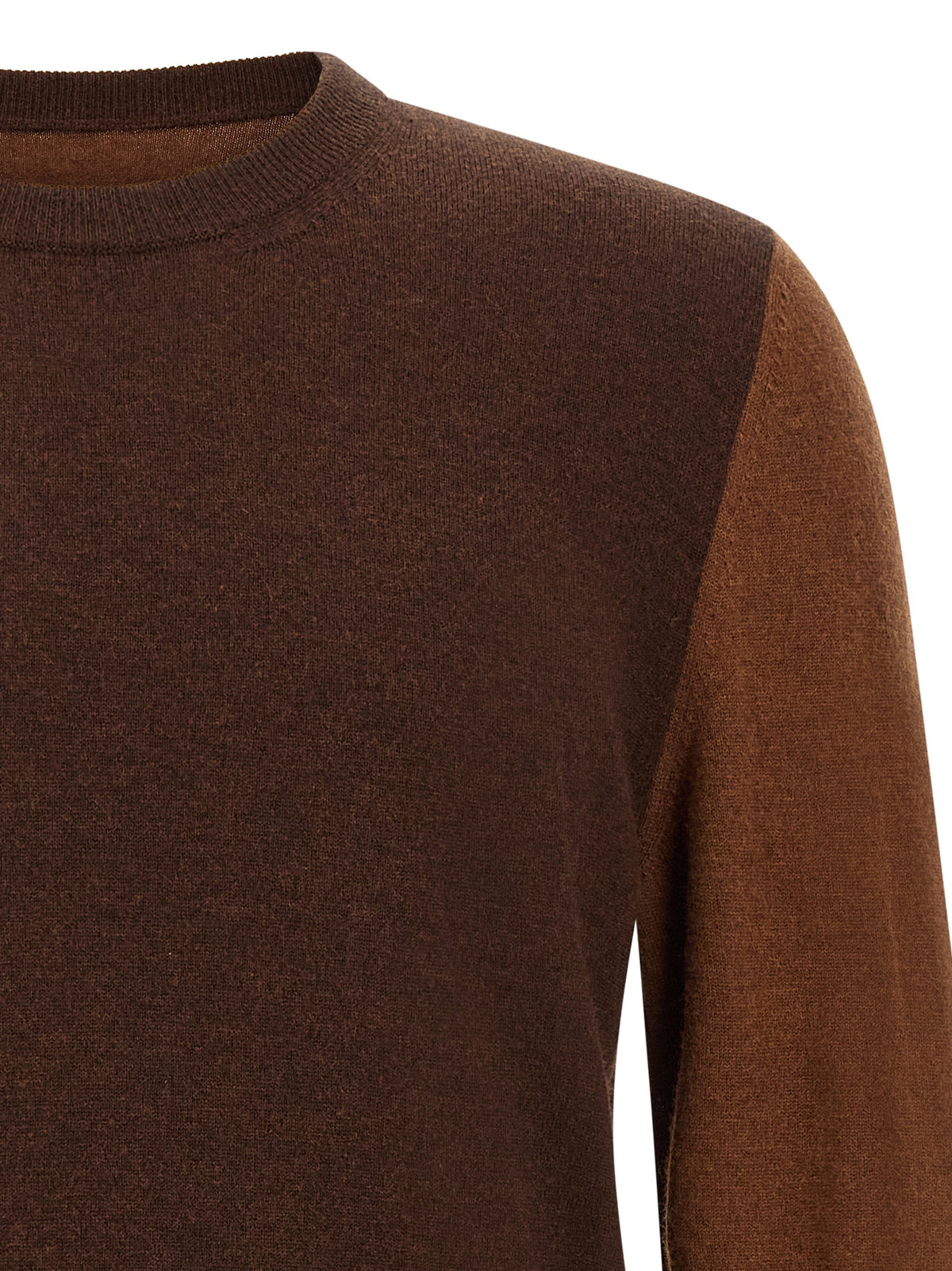 Maison Margiela Brauner Wollcardigan