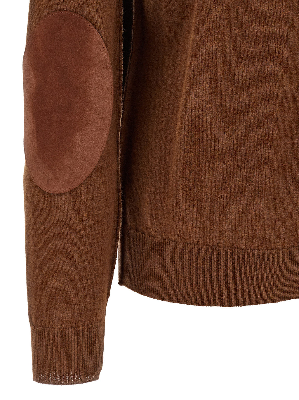 Maison Margiela Brauner Wollcardigan