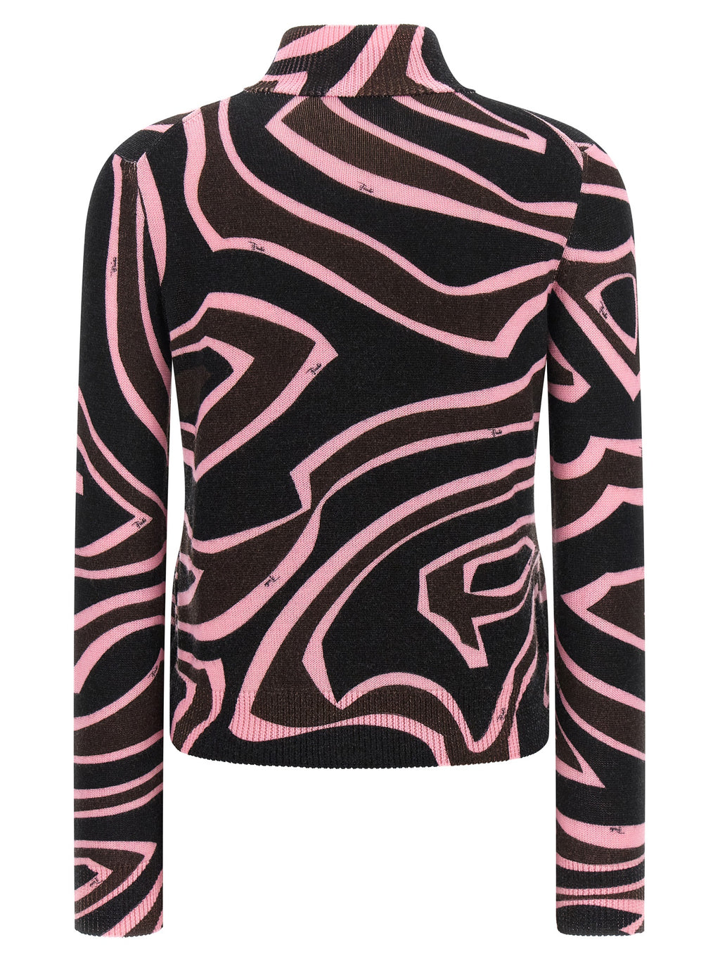 Emilio Pucci Multicolor Wool Cardigan
