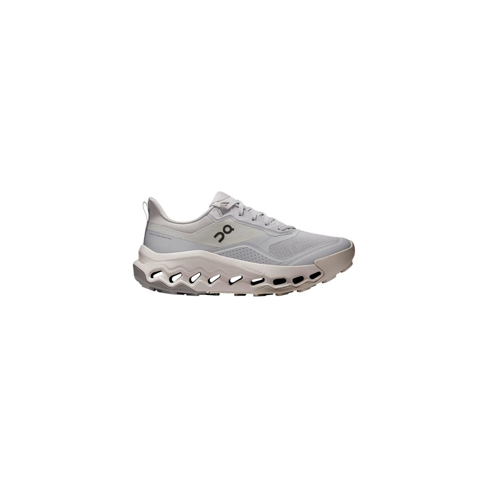 On Running Graue synthetische Sportsneaker