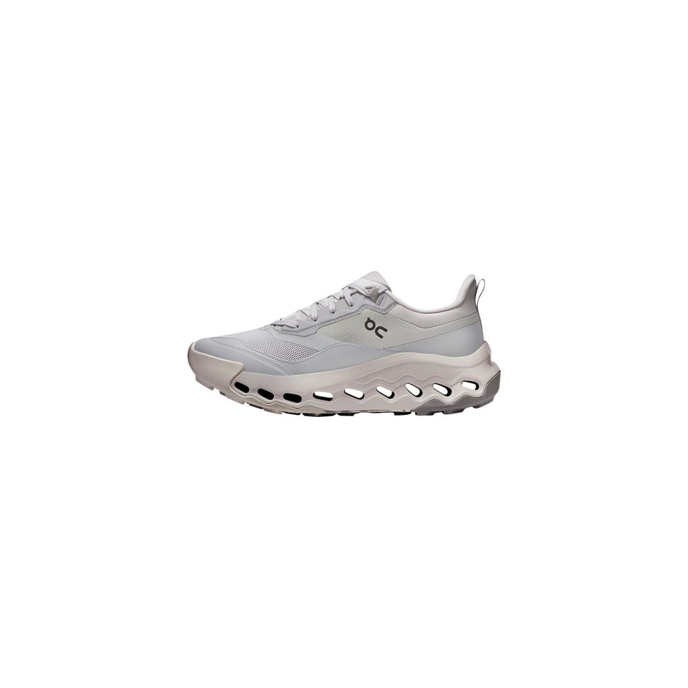 On Running Graue synthetische Sportsneaker