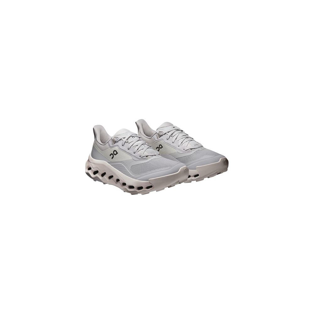 On Running Graue synthetische Sportsneaker