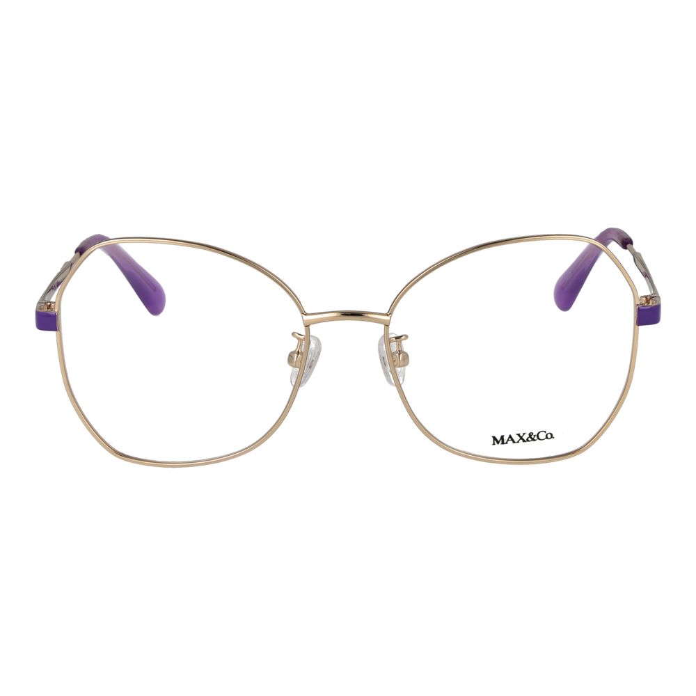 Max & Co Goldene Metallbrille (Gestell)