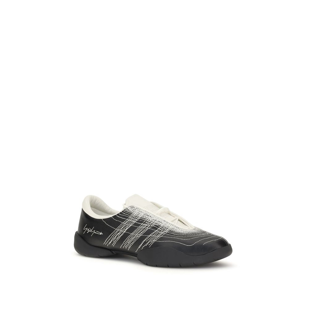 Y-3 Schwarze Gummi-Sneaker