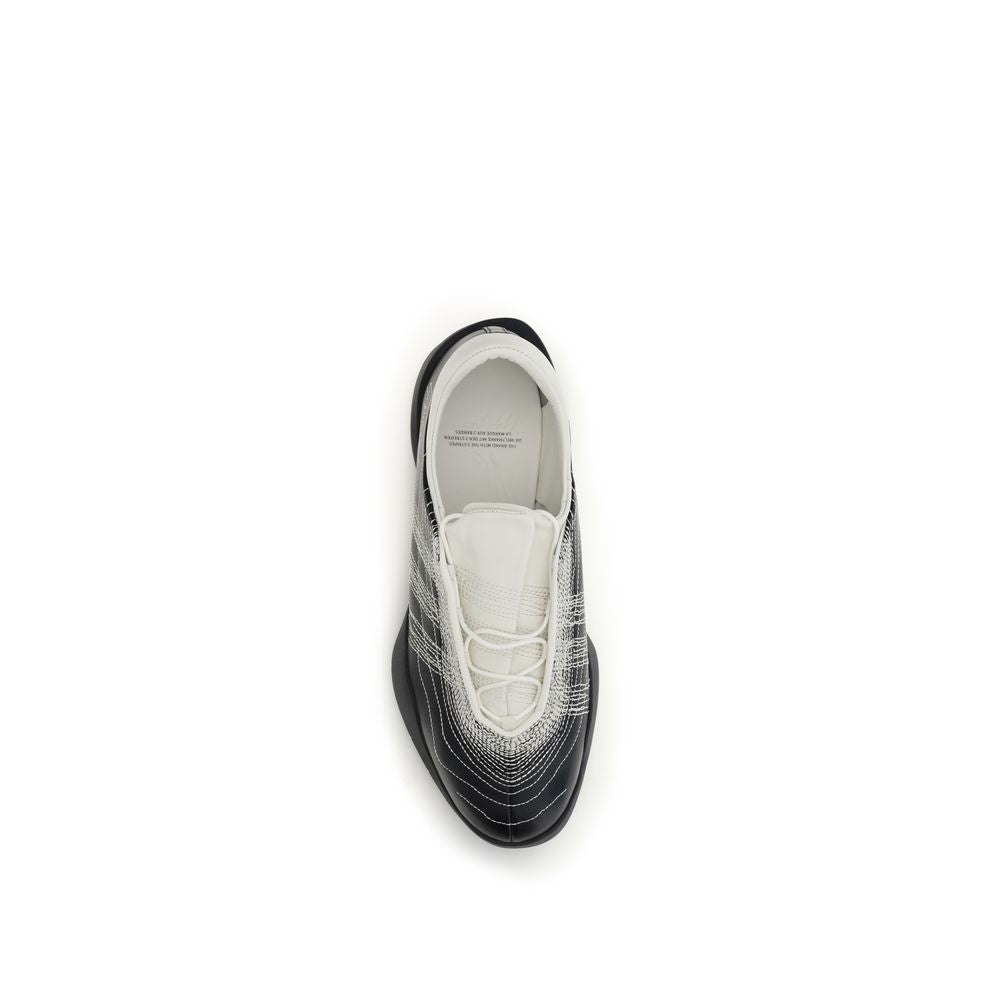 Y-3 Schwarze Gummi-Sneaker